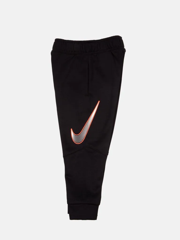 Nike Junior Logo Printed Jogger - Black