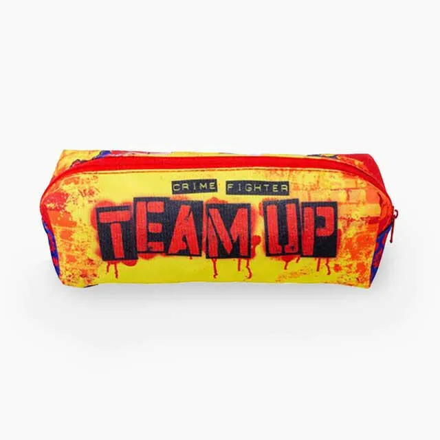 Official Spiderman Team-up Rectangular Barrel Pencil Case