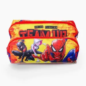 Official Spiderman Team-up Rectangular Barrel Pencil Case
