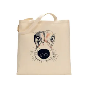 Oli the dog tote bag