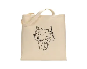 One alpaca tote bag