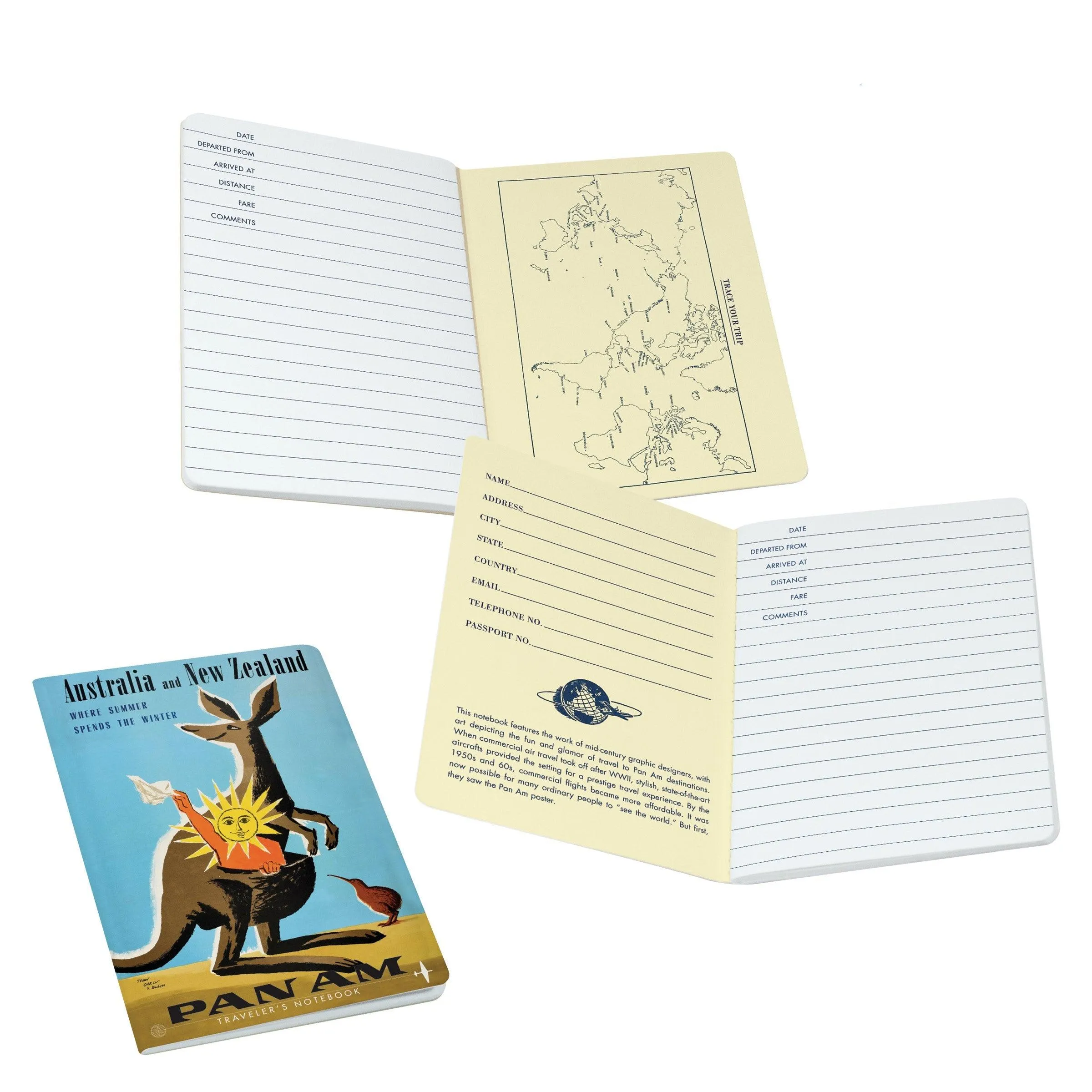 Pan Am Australia / New Zealand Notebook