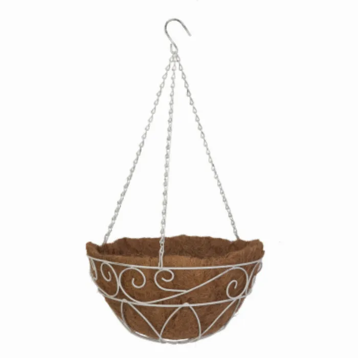 Panacea™ 83550 French Country Hanging Basket, 14"