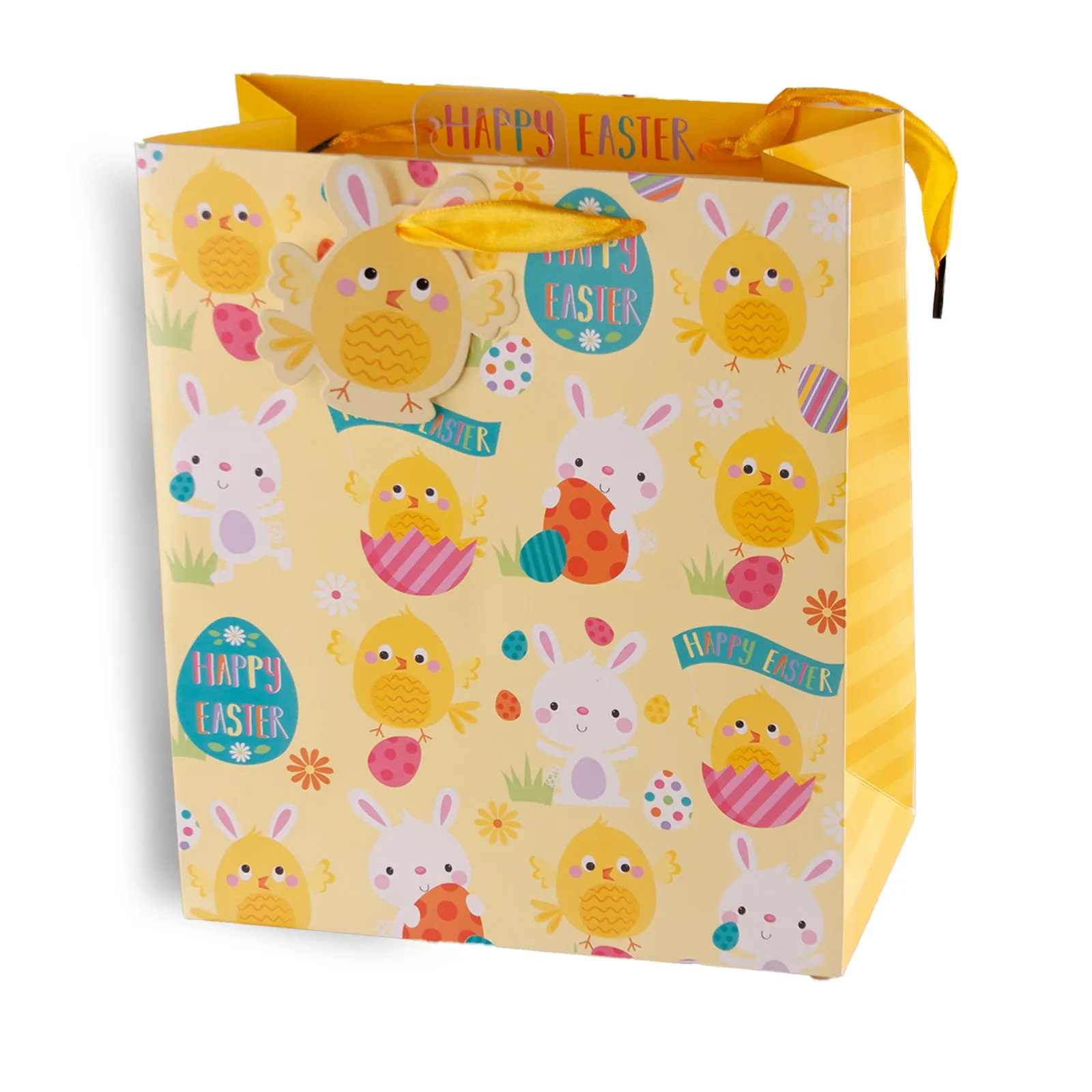 Partisan Happy Easter Chick & Bunny Gift Bag M/L/XL
