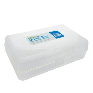Pencil Case Multipurpose Utility Box – Clear