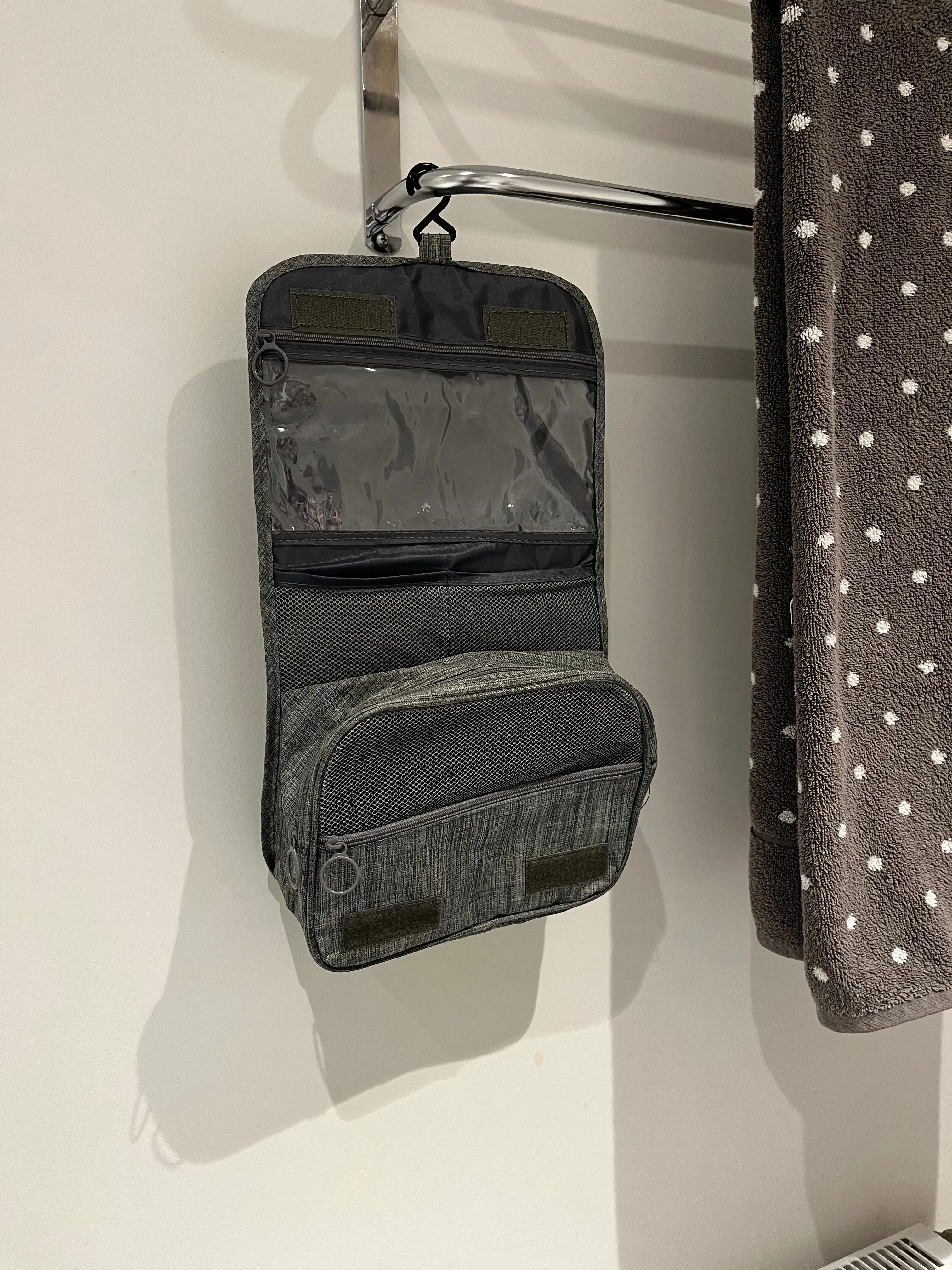 Personalised travel wash bag