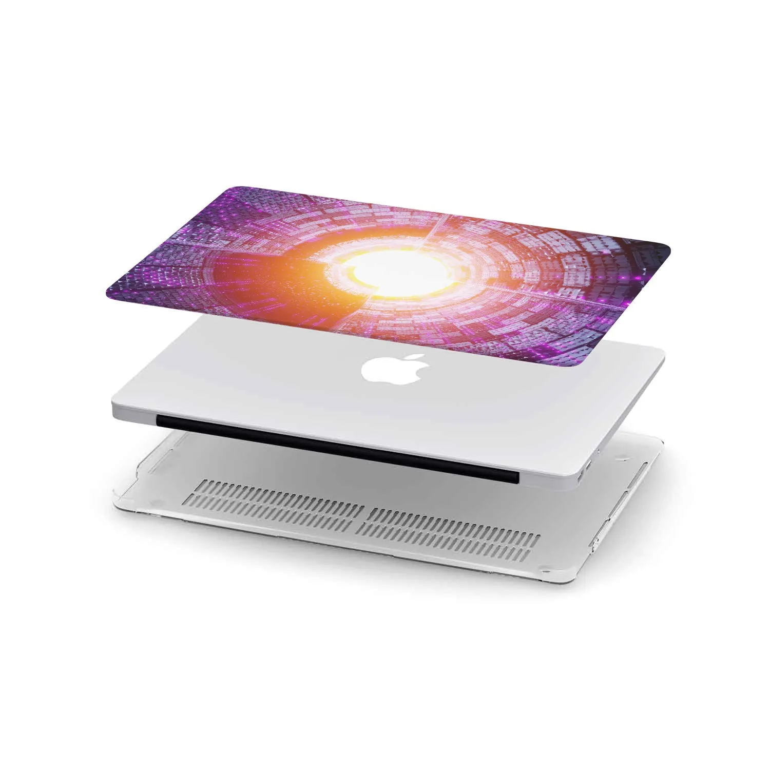 Personalized Macbook Hard Shell Case - Space Tunnel