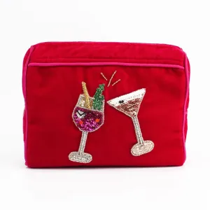 Pink Fizz & Espresso Medium Pouch