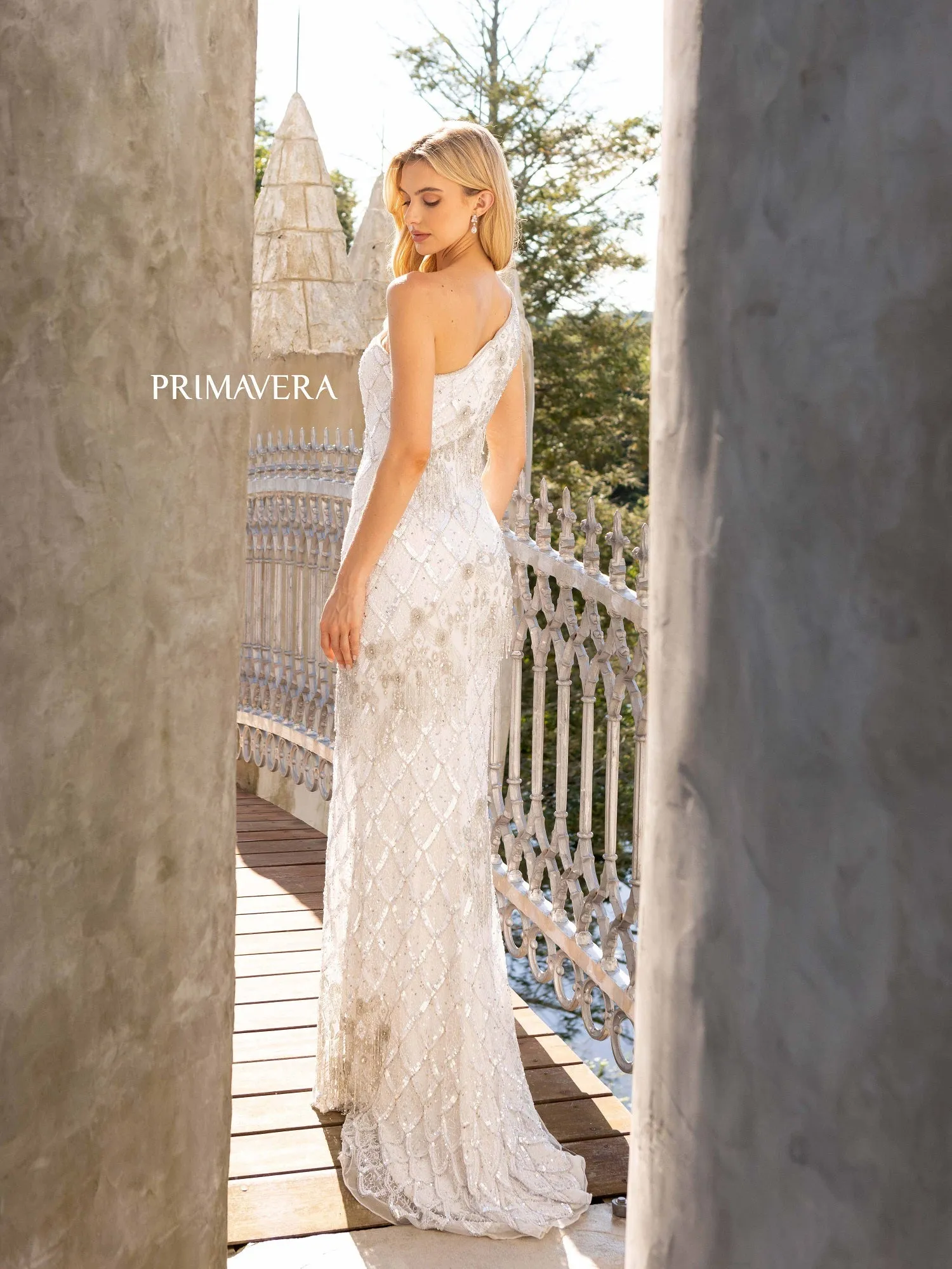 Primavera Couture 12051 Prom Dress Long Beaded Dress