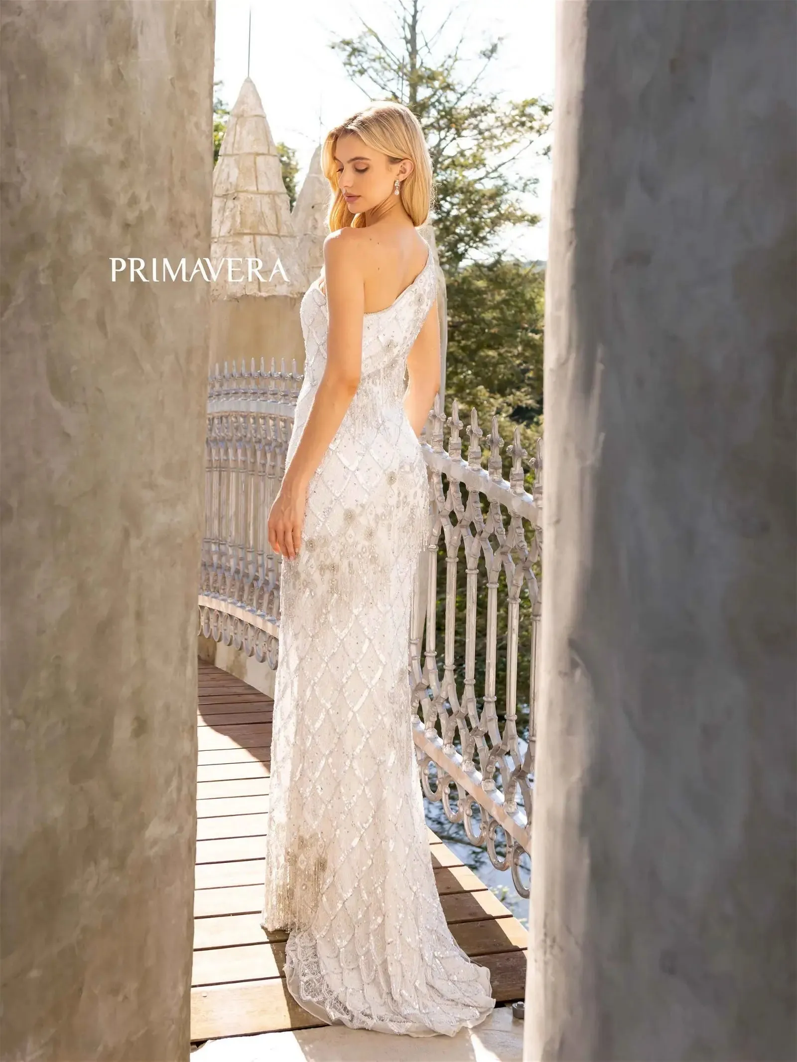 Primavera Couture 12051 Prom Dress Long Beaded Dress