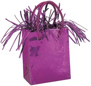 Prismatic Hot Pink Gift Bag Balloon Weight