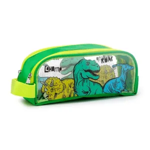 Puckator Clear Window Pencil Case - Dinosauria