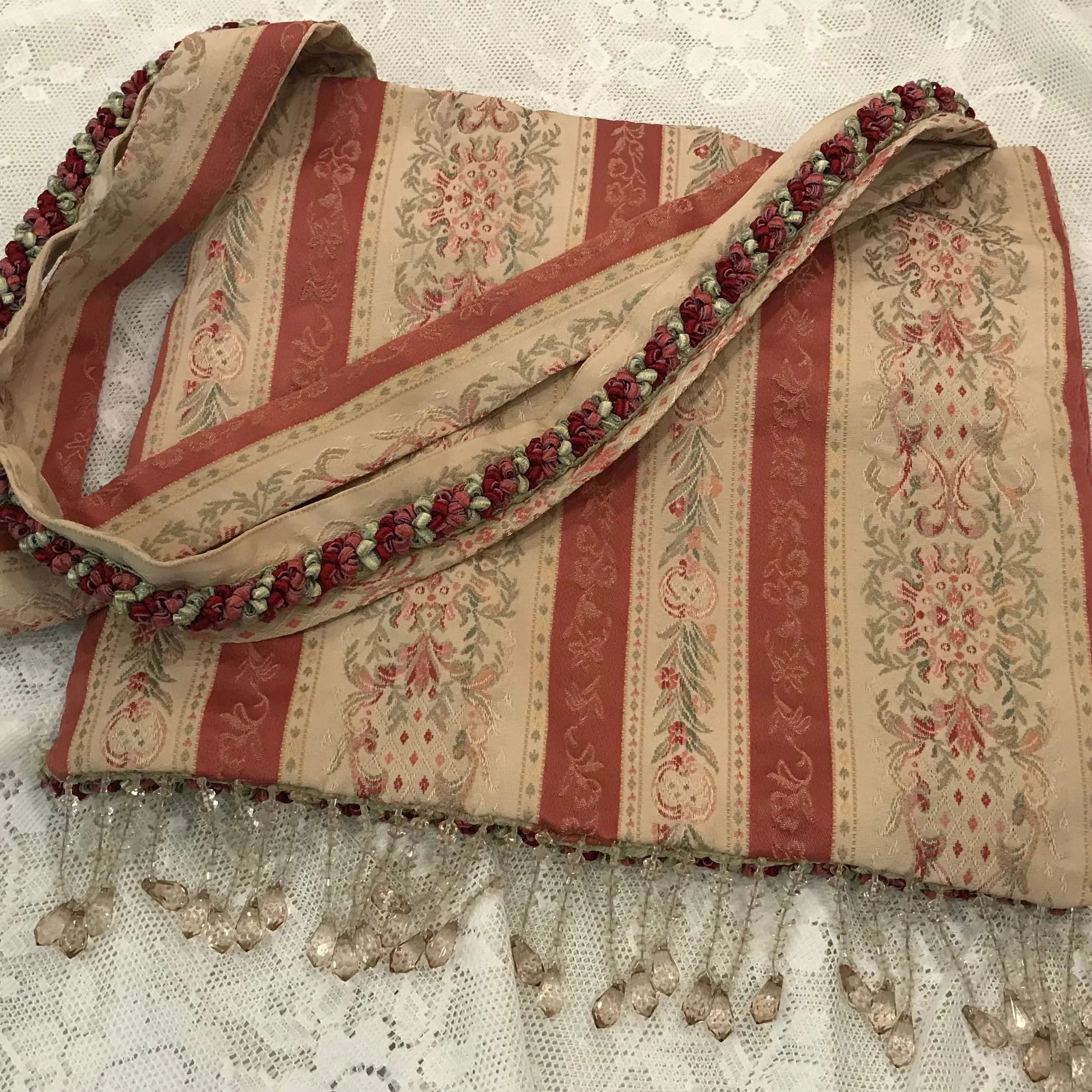 Purse With Beaded Fringe