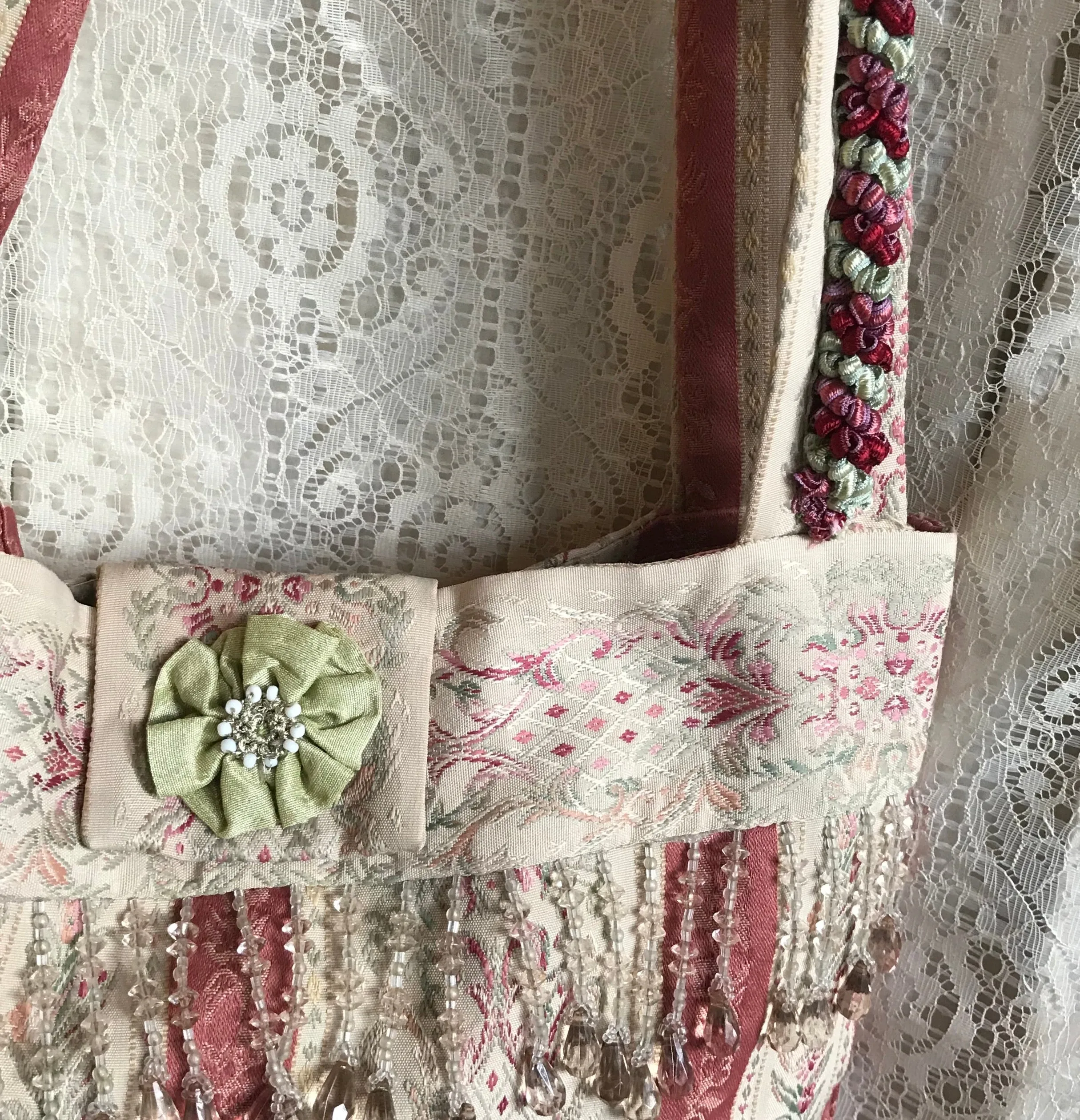 Purse With Beaded Fringe