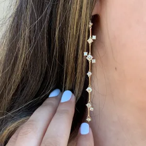 "Starfall" Diamond Earrings