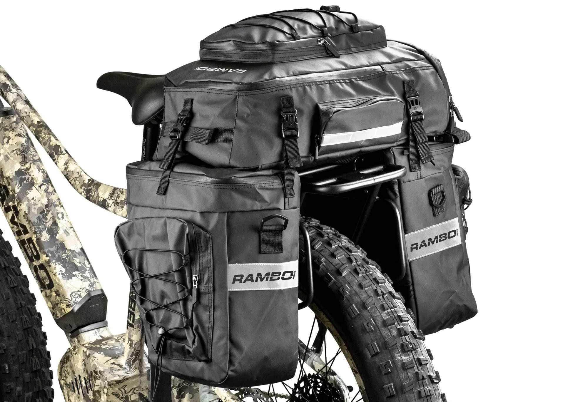 RAMBO ELECTRIC BIKE TRIPLE ACCESSORY BAG
