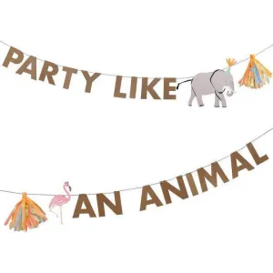 Safari Animals Large Garland