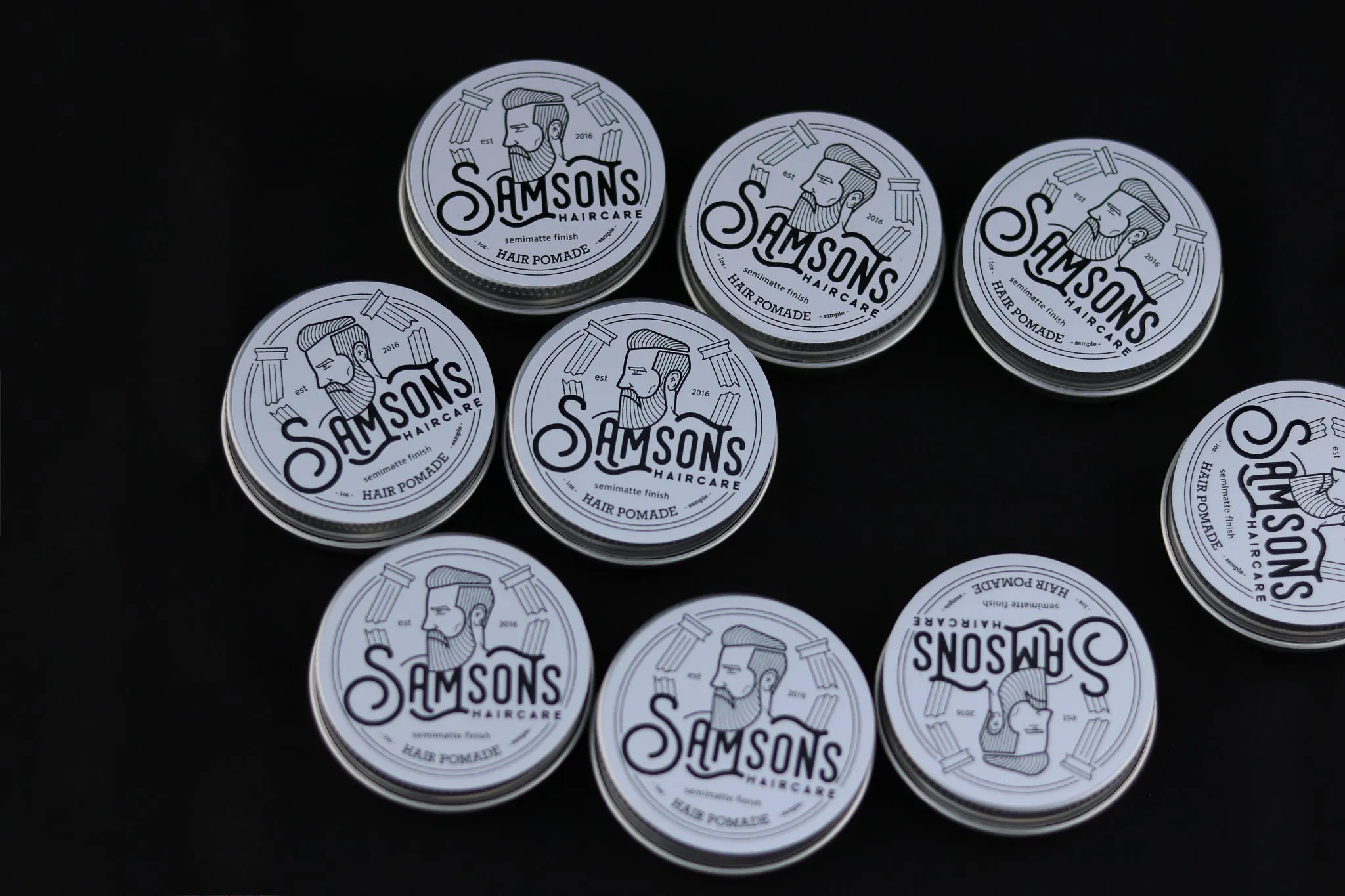 Samson's Travel Size Pomade: TSA-Friendly Hair Styling on-the-Go