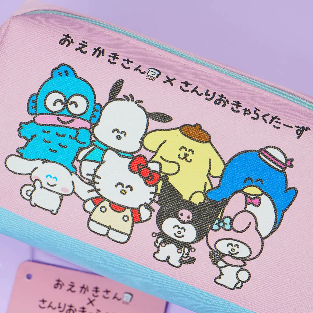 Sanrio Characters x Oekaki-San Pen Case