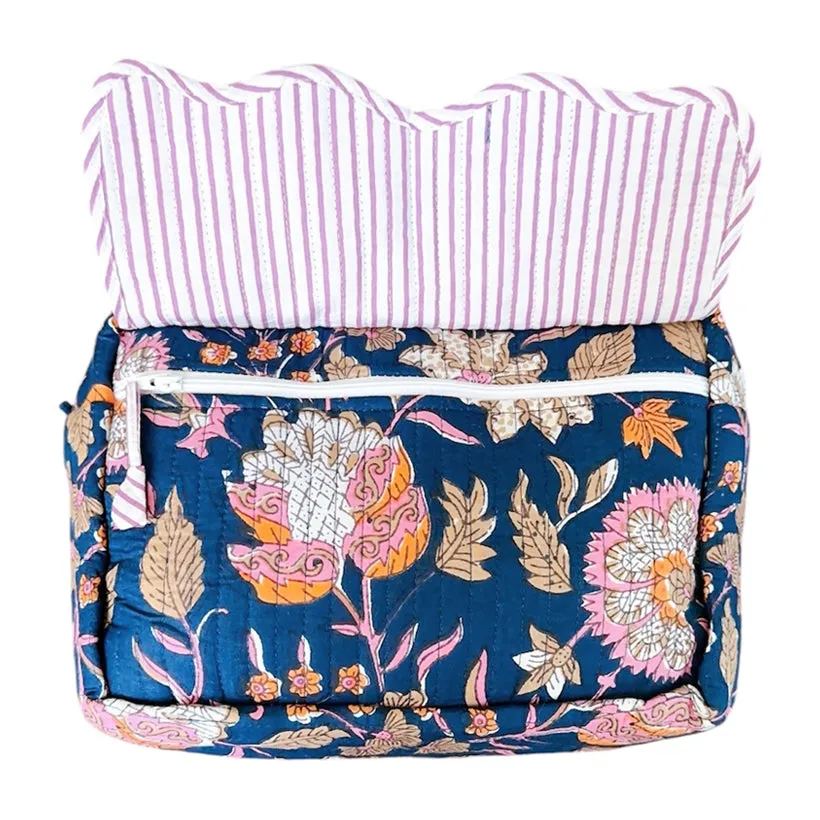 Scallop Pouch | Something Blue