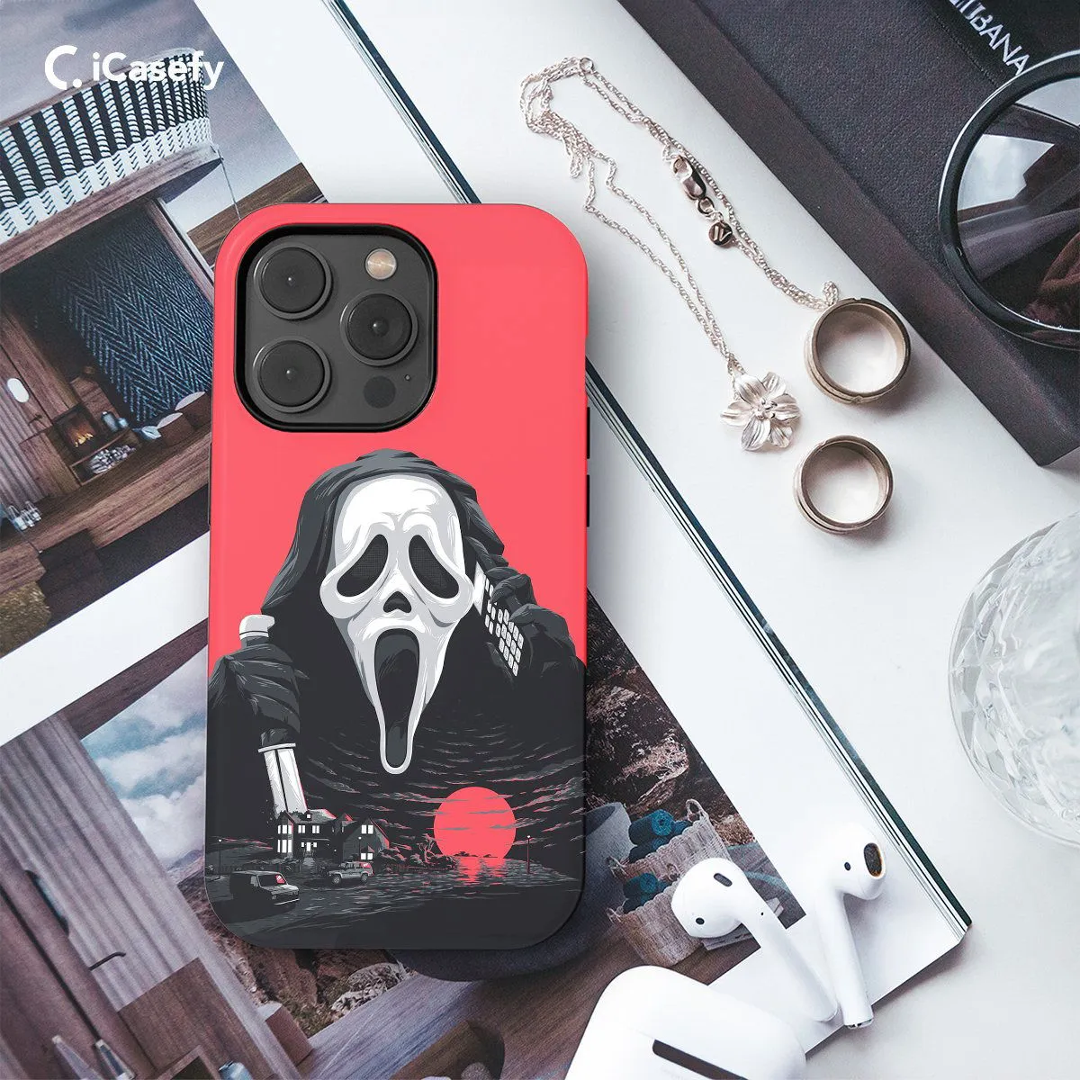 Scream Mask  Phone Case iPhone Samsung Pixel & More #247