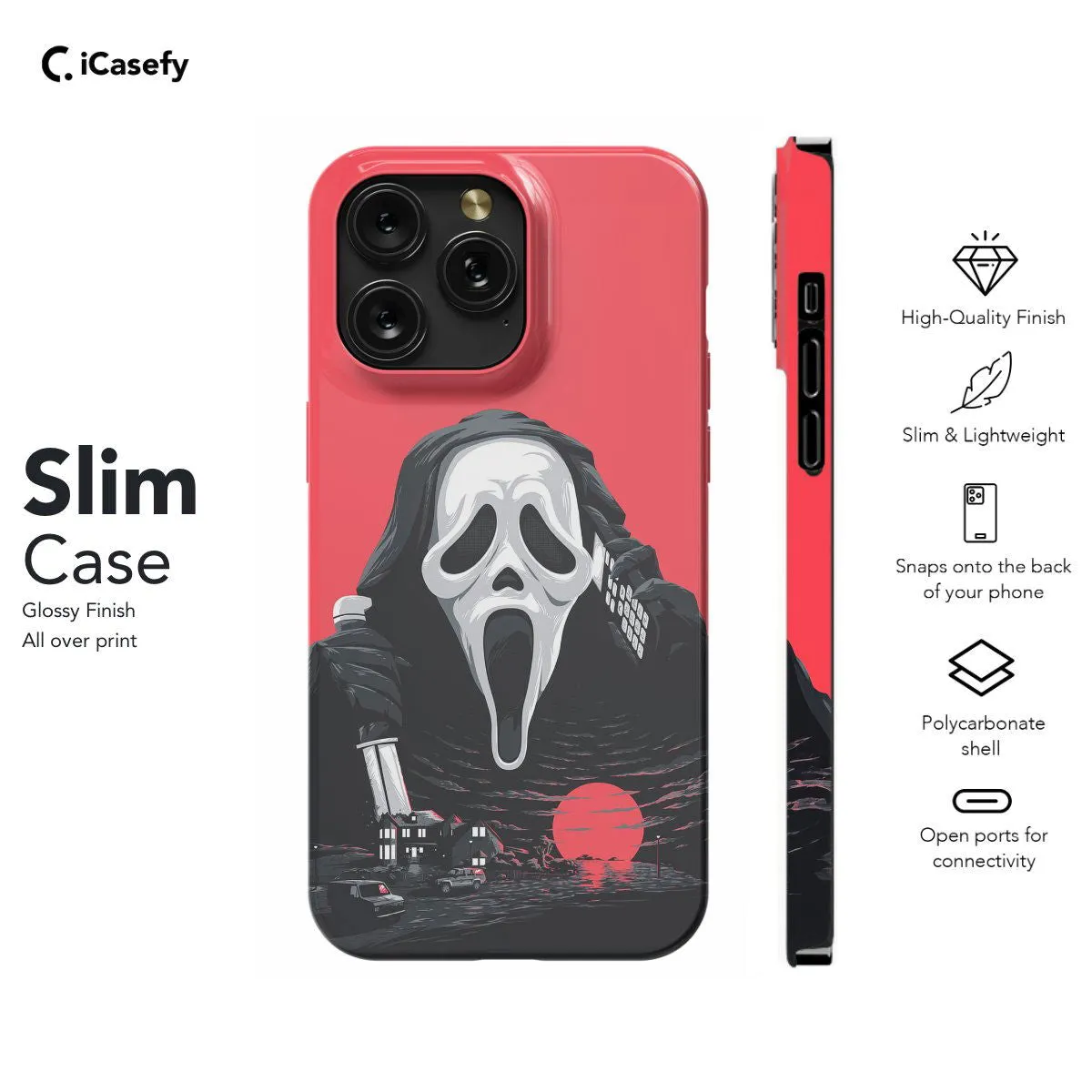 Scream Mask  Phone Case iPhone Samsung Pixel & More #247