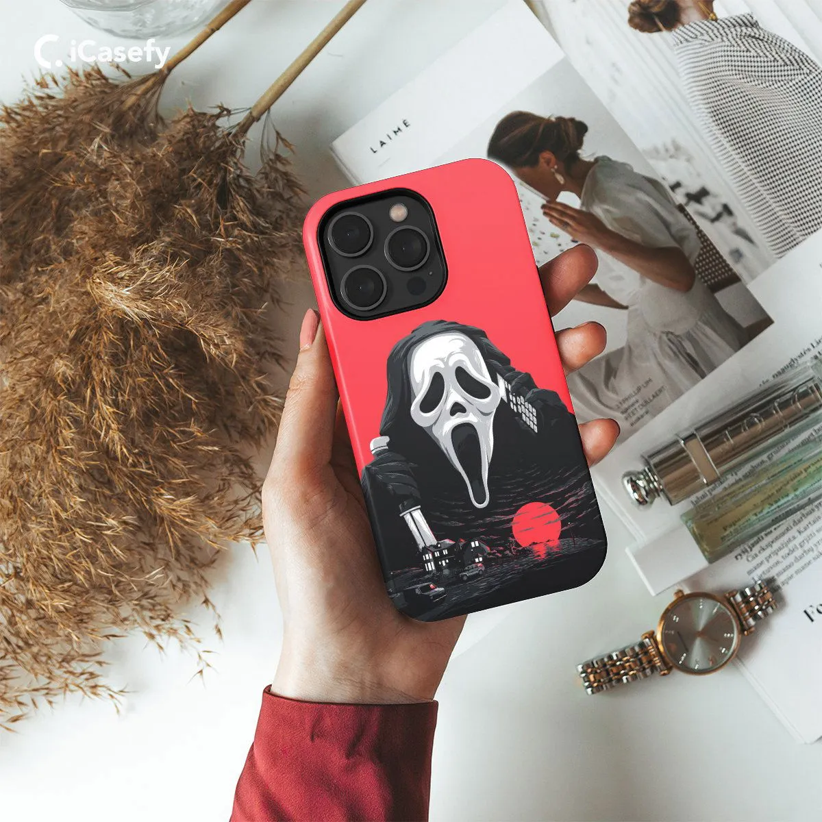 Scream Mask  Phone Case iPhone Samsung Pixel & More #247