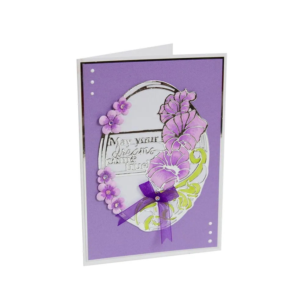 Scribbled Blooms - Always Happy! Die Set - 5398e