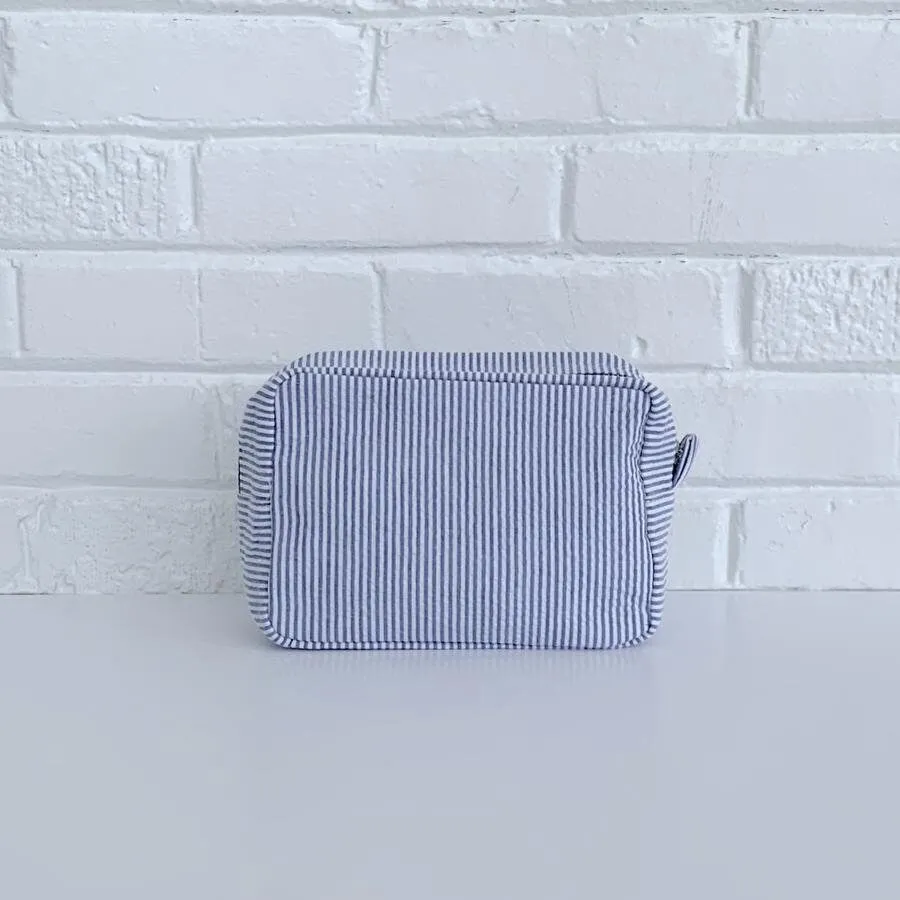 Seersucker Everything Bag