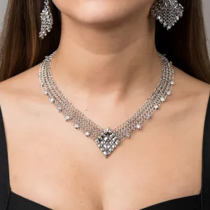 SG Liquid Metal CMNECK1Z-N (Chrome Finish) Necklace by Sergio Gutierrez