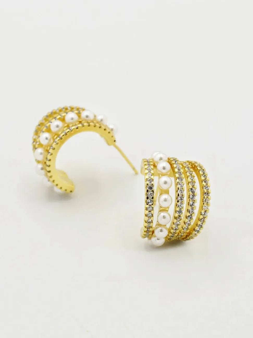 Sicily Pearly Hoop