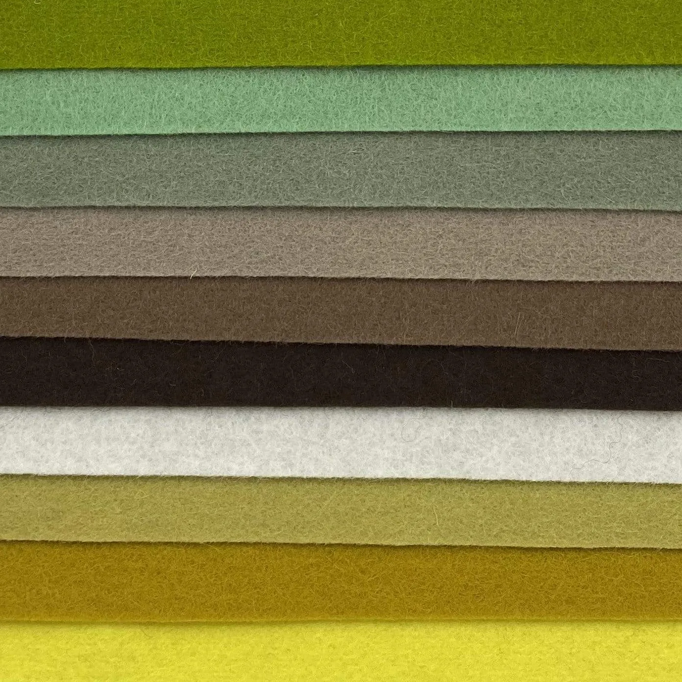 Small Wool Felt Roll - Botanical