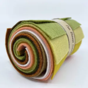 Small Wool Felt Roll - I've Been Seeing It In The Trees