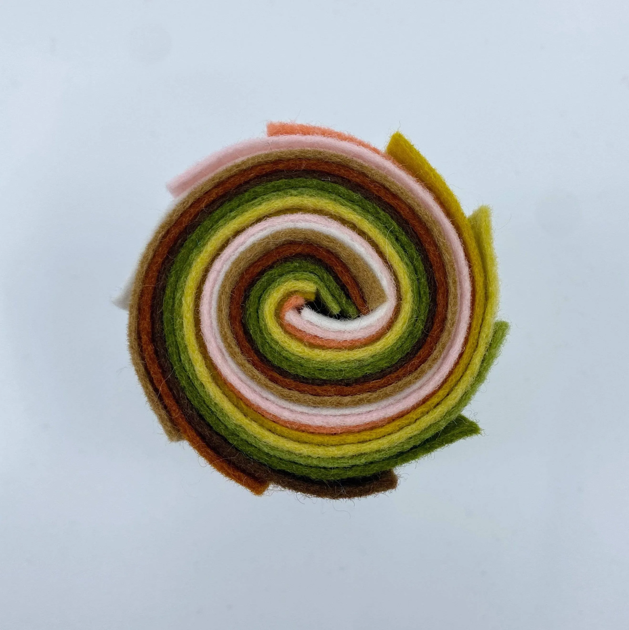 Small Wool Felt Roll - I've Been Seeing It In The Trees