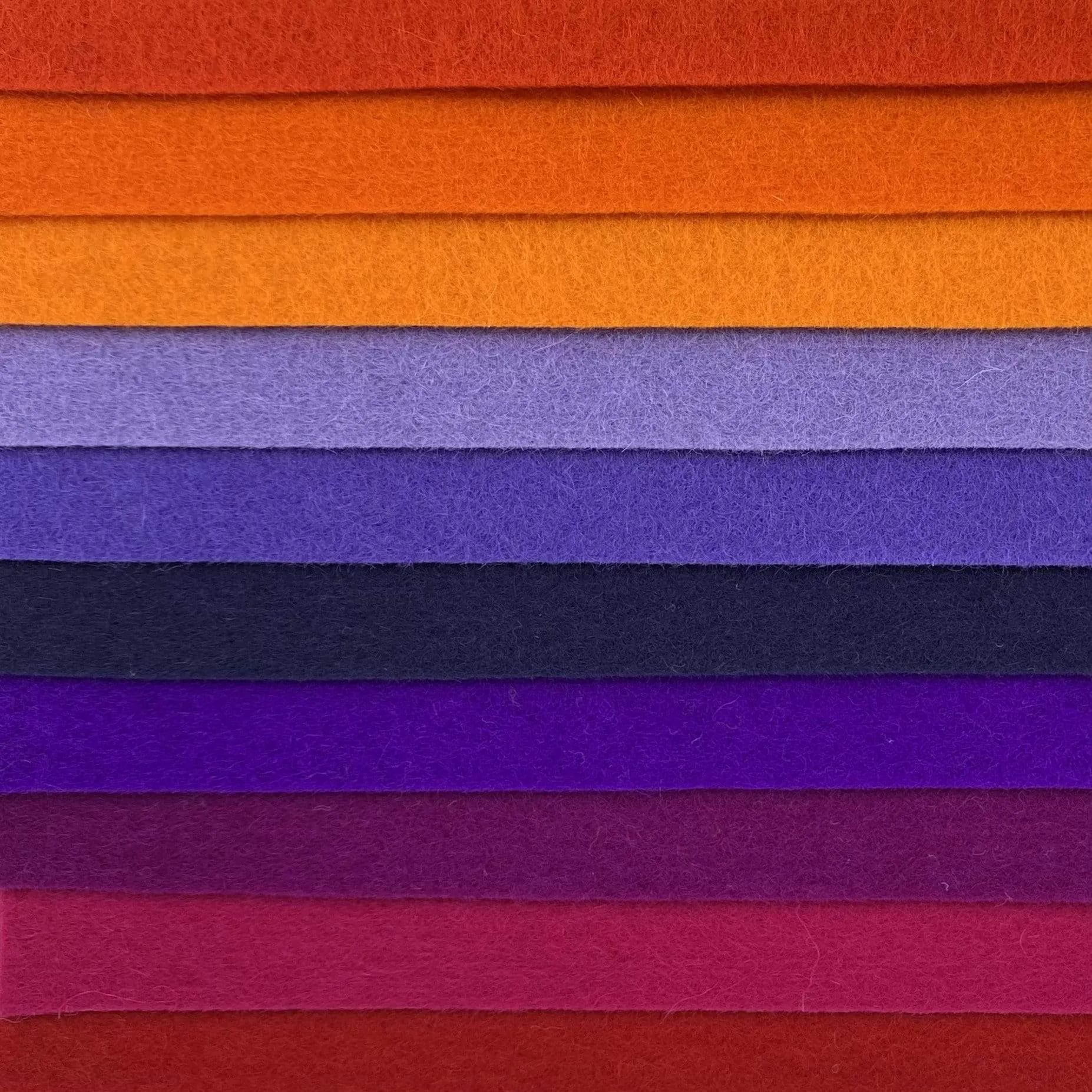 Small Wool Felt Roll - My Sister's Sunset