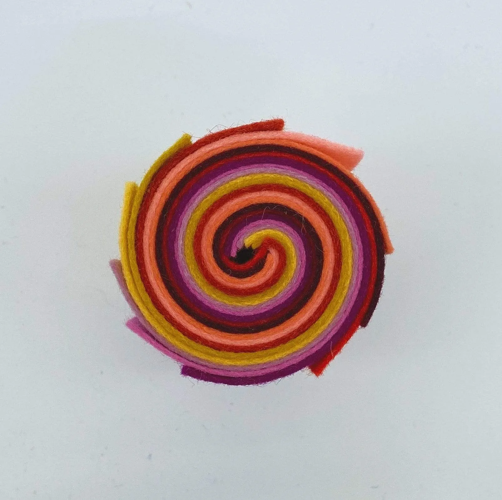 Small Wool Felt Roll - Sunset