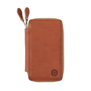 Sonnenleder "Bosse" Pen and Pencil Leather Case, Natural
