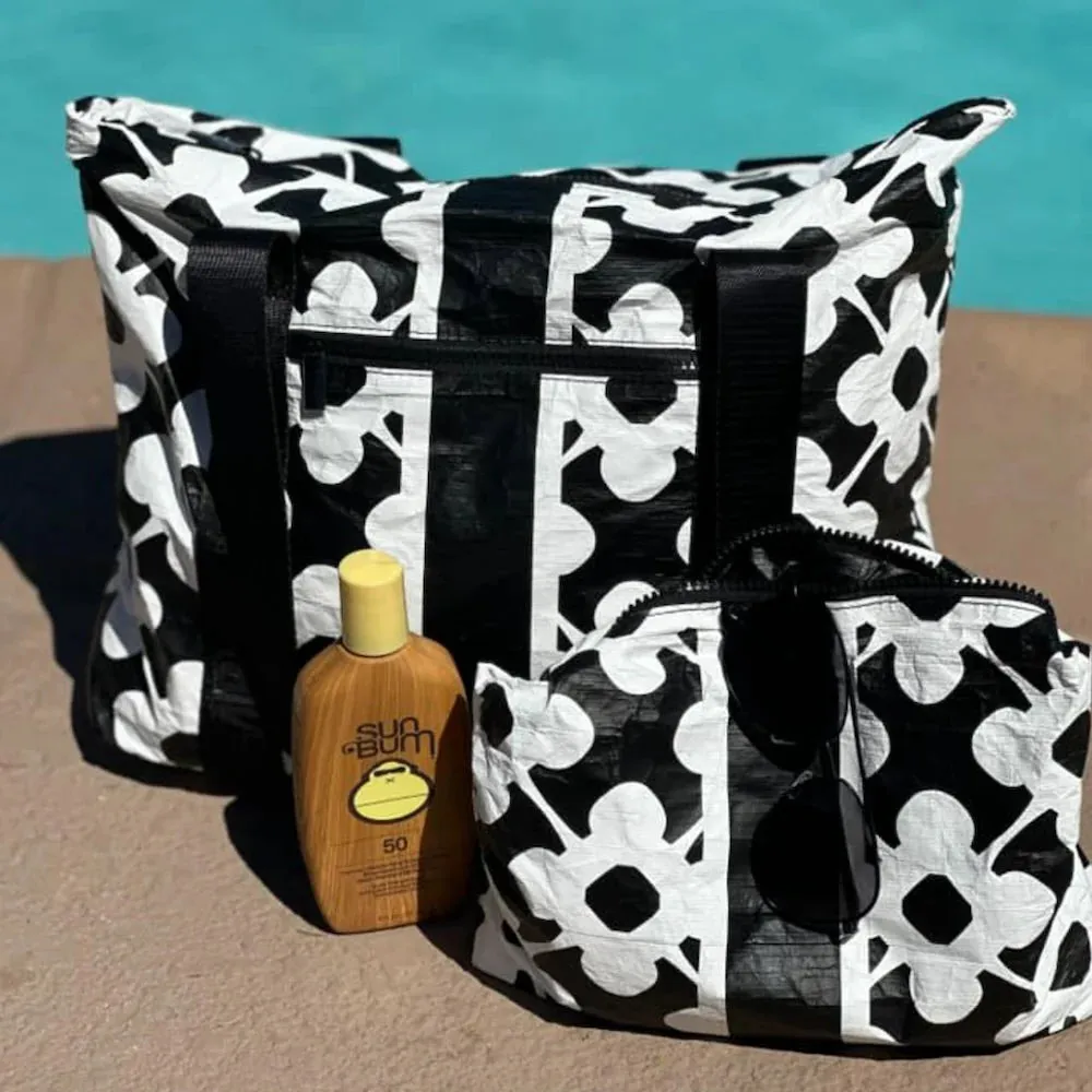 Splash Proof Kona Collection Set - Clover Black/White