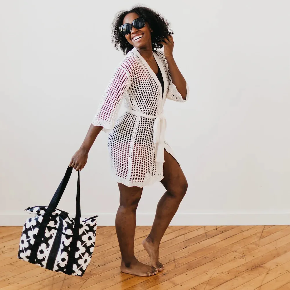 Splash Proof Kona Collection Set - Clover Black/White