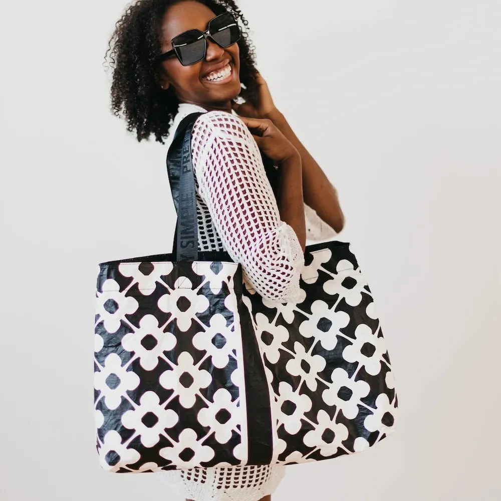 Splash Proof Kona Collection Set - Clover Black/White