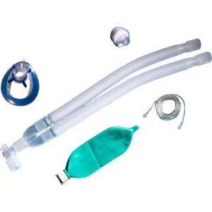 Standard Adult 94” Expandable Breathing Circuit Kit, 1 HMEF - Case of 20