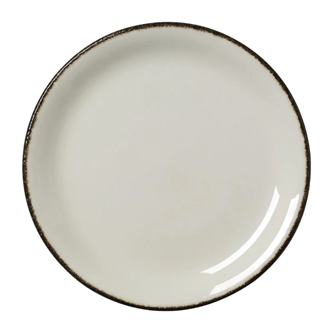 Steelite Charcoal Dapple Coupe Plates 202mm (Pack of 24) - VV1333