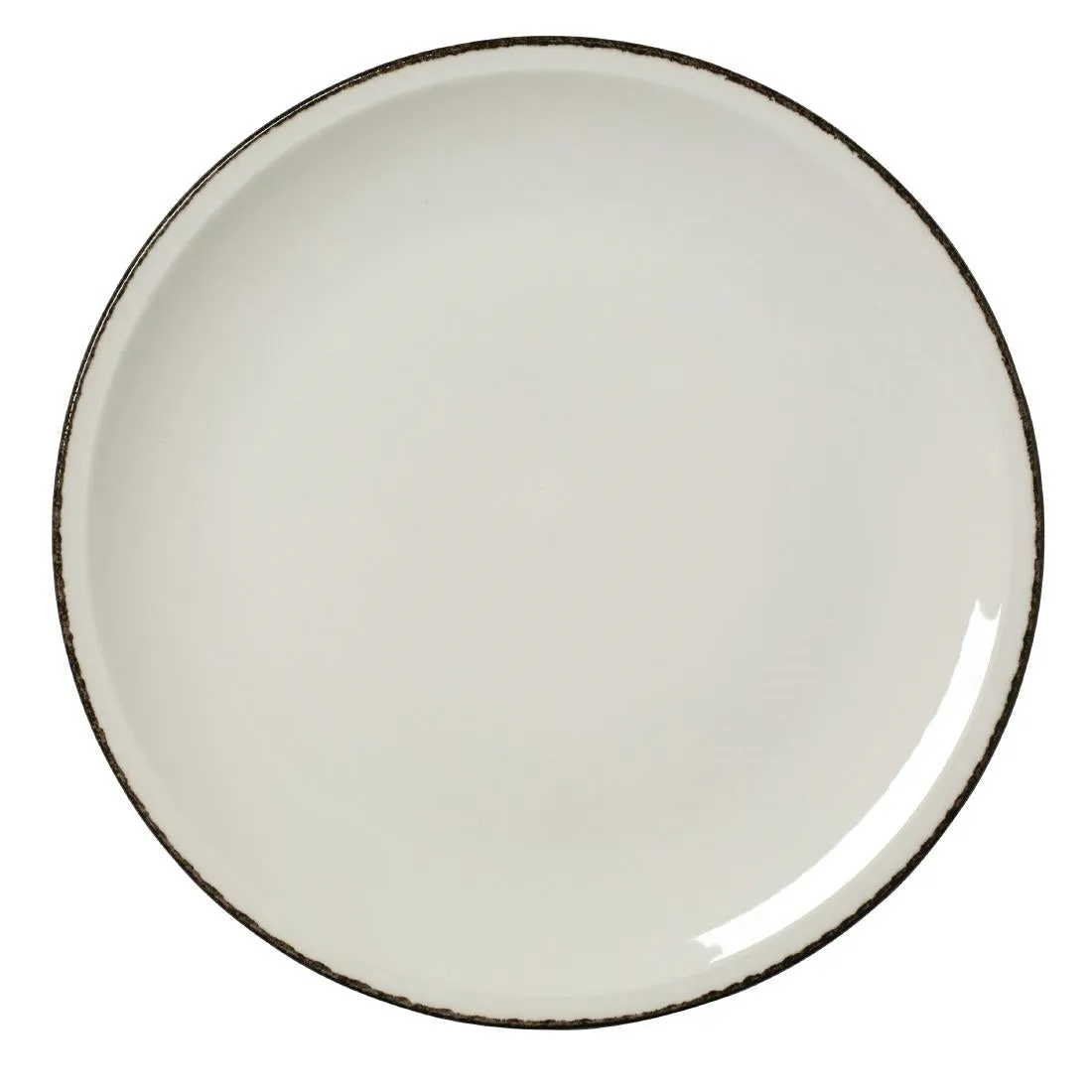 Steelite Charcoal Dapple Pizza Plates 315mm (Pack of 6) - VV1342