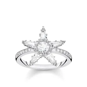 Sterling Silver Thomas Sabo Magical Sparkling Ring