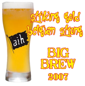 Striking Gold Belgian Strong Recipe Kit