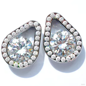 Super Bling Teardrop Eyelets in 1” from Anatometal
