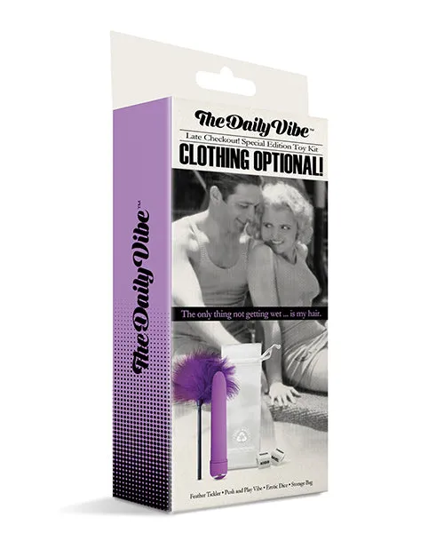 The Daily Vibe Clothing Is Optional Kit