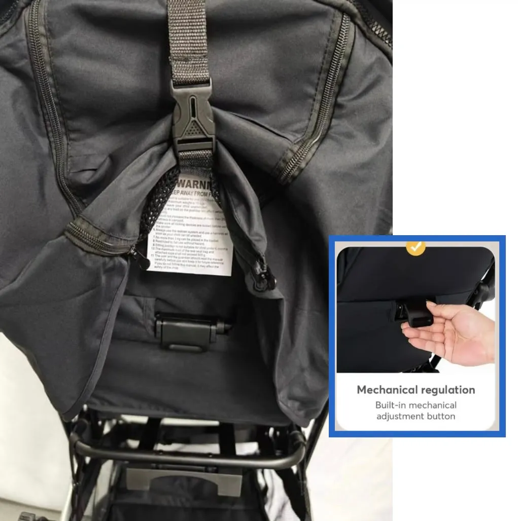 The Lite - Compact Travel Stroller with Luggage Handle