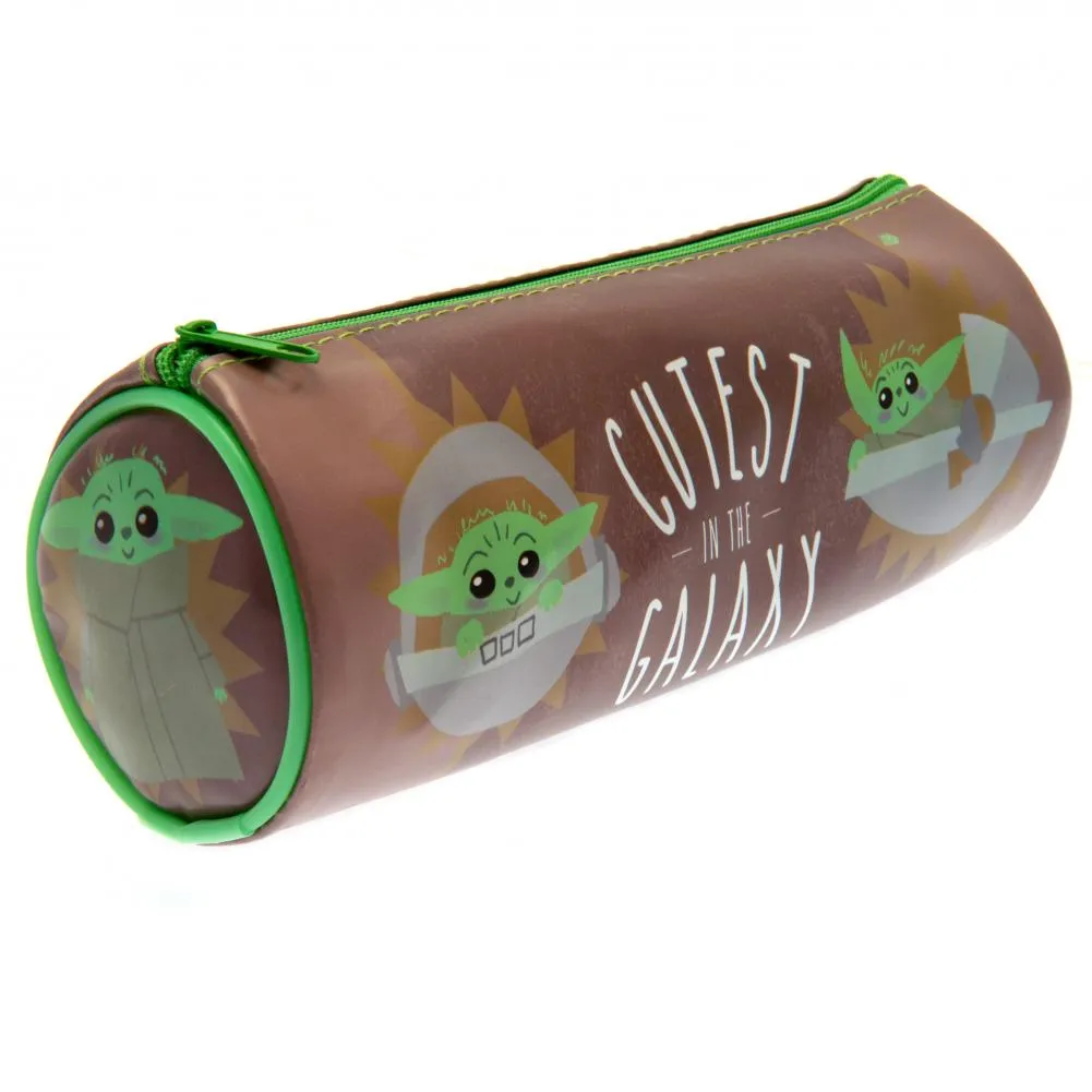 The Mandalorian Barrel Pencil Case - Cutest in the Galaxy