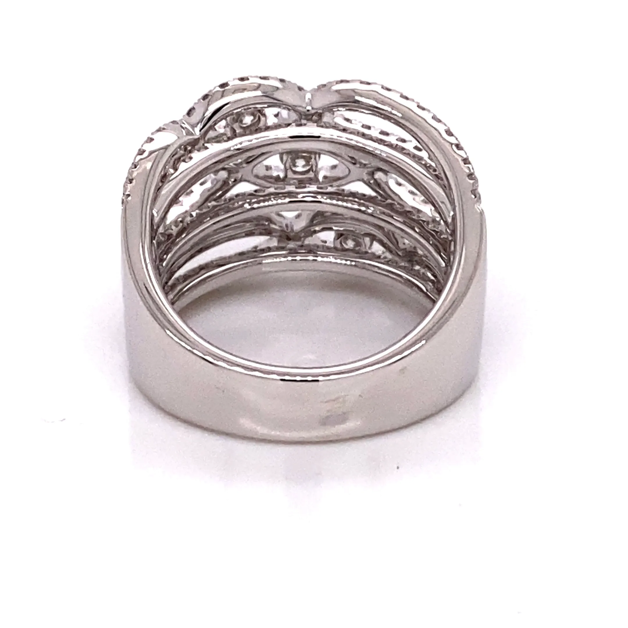 Towne Jewelers & Elma Gill 18KW 2.00ct Diamond Fashion Ring